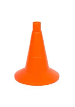Конус дорожный - КС-1.2 - 320 мм. мягкий, без полос. (комплект 10 шт.)