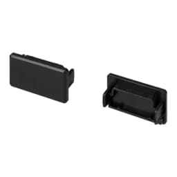 Заглушка Arlight PLSLOCKH16SMT черная глухая Пластик 033645