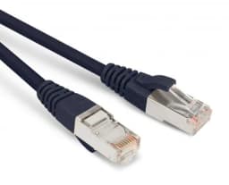 Патч-корд U/UTP Hyperline PC-LPM-STP-RJ45-RJ45-C6-0.5M-LSZH-BK