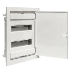 Щит силовой встраив. Nova 24мод. IP41 с пластик. дверью PROxima EKF nv-pb-pd-2