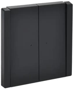 Выключатель проходной 2-кл. СП FORTE&PIANO 10А FP108 с индикацией черн. IEK FP-V22-1-10-1-K02