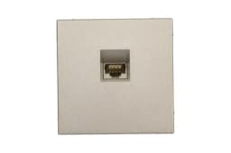 Розетка компьютерная ArtGallery RJ45 кат.6A механизм шампань SE GAL000586