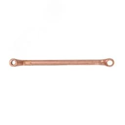 Ключ накидной двусторонний 8х10 омедненный Hortz