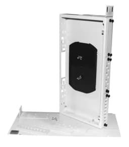 Бокс оптический универсальный Hyperline FO-19R-1U-3xSLT-W140H42-24UN-GY