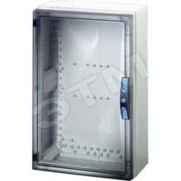 Бокс прозрачные двери с боковыми панелями IP66 546х366х186