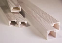 Кабель-канал 20x10, двойной замок, клен канадский 2 м (ПожТехКабель)