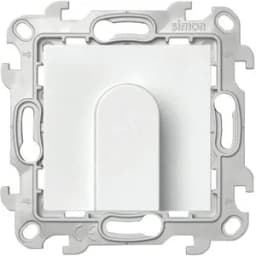 Вывод кабеля, белый Simon