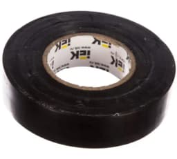 Изолента ПВХ черная 19мм 20м IEK