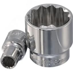 Головка торцевая 12-гранная 1/2"DR, 22 мм Ombra