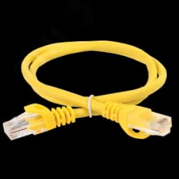 Патч-корд категории 5Е UTP 10м желтый GENERICA ITK