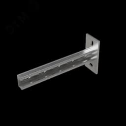 Страт-консоль одиночная усиленная развернутая 41х21 L500 s:2,5 мм