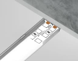 Алюминиевый профиль накладной 184 для светодиодной ленты до 15мм Ambrella Light GP1500AL