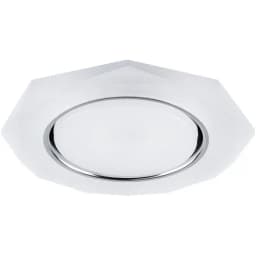 Светильник встраиваемый с белой LED подсветкой Feron CD5021 потолочный GX53 без лампы белый матовый 32660