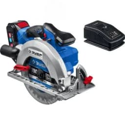 Пила циркулярная бесщеточная 20В, без АКБ, в коробке, Профессионал ЗУБР