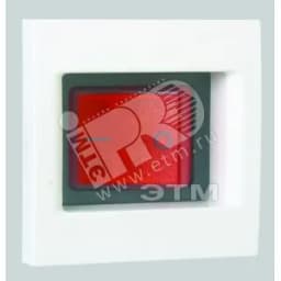 Connect Выключатель с подсветкой биполярный 16А K45 45х45мм белый