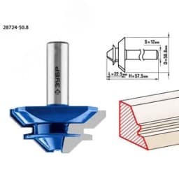Фреза кромочная для углового сращивания 50,8x22мм ЗУБР