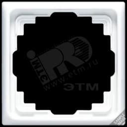 Рамка 3 поста для кабель-канала серая