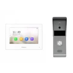 Комплект гибридной видеодомофонии Включаются устройства: DS-D100P VDP-H3212W 1 б HiWatch DS-D100HKWF