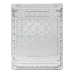 Основание слаботочного щита Nova монтаж. плата 2 габарит IP41 PROxima EKF nv-mbase-2