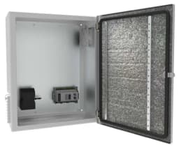 Уличный термошкаф с обогревом АМАДОН ТШО130-60.60.21-ST