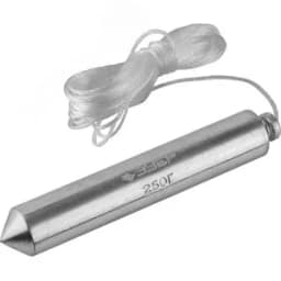 Отвес "Мастер" строительный со шнуром, в пластиковом контейнере, 250 г ЗУБР