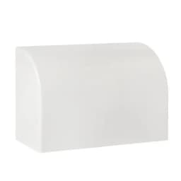 Заглушка (100х40) (2 шт) белая EKF-Plast
