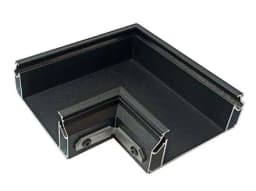 Соединитель угловой Lобразный встраиваемый Denkirs Flod DK5851BK