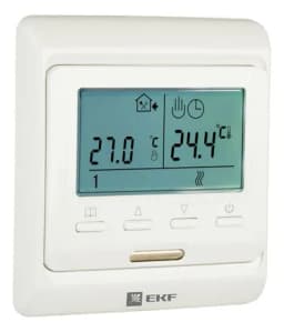 Термостат для теплых полов электронный 16 A 230В с датчиком пола EKF