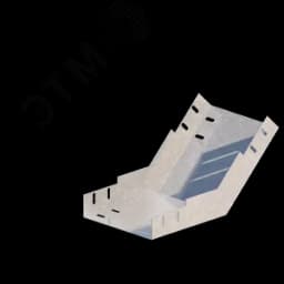 Лоток монтажный угловой 45 вверх ЛУ45В.200.65.376.0,7.2 Н0122350415 СОЭМИ