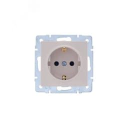 Vesna Розетка с защ. от дет. цв. крем