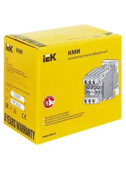 Контактор КМИ-46512 65А 230В/АС3 1НО 1НЗ KARAT IEK KKM41-065-230-11