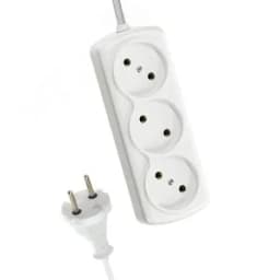 Удлинитель КОСМОС 6А 3 гн ПВС 2*0,75 3м