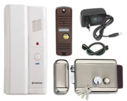 Комплект аудиодомофона с электромеханическим замком Уралкам