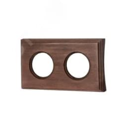 Шедель Рамка 2 постовая для скрытого монтажа (Винтаж на бревно 260мм) BF4C26-620-18 Бирони