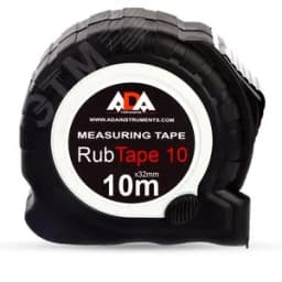 Рулетка RubTape 10 (сталь, с двумя СТОПами, 10 м)