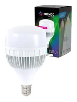 Лампа светодиодная KOSMOS premium HWLED 150Вт 4500К E40 175-265В КОСМОС KHWLED150WE4045