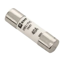 Плавкая вставка цилиндрическая ПВЦ (14х51) 40А EKF
