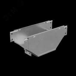 Т-отвод вертикальный 100х300 мм вниз c разворотом трассы на 90 гр. ПЛЮС