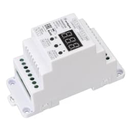 Конвертер Arlight SMARTK29DMX512 230V 2x12A TRIAC DIN Пластик 027130