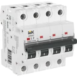 ARMAT Выключатель автоматический четырехполюсный M10N L 2А
