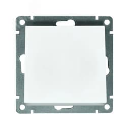 Выключатель одноклавишный UNIVersal серия Афина, с/у, 10А, 220В, механизм, белый (еврослот)