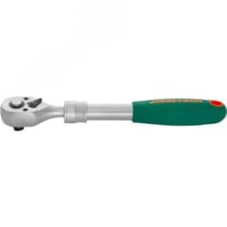 Рукоятка трещоточная телескопическая 3/8"DR, 72 зубца, 220-320 мм