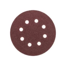 Диск абразивный на ворсовой основе на липучке перфорированный P60 125мм (уп.10шт) Kranz KR-91-1165