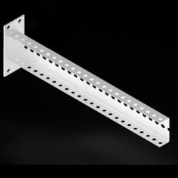 Консоль с опорой 85х40 основ. 600 П-образная оцинкованная