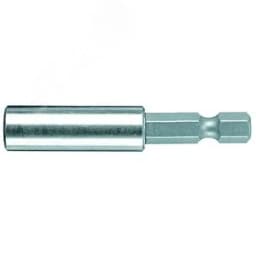 Битодержатель 899/4/1 75 с втулкой из нержавеющей стали стопорным кольцом и магнитом хвостовик 1/4 E 6.3 для бит 1/4 С 6.3 75 мм WERA