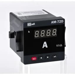 Амперметр цифровой 96x96мм трехфазный, вх 5А, вых DO+RS485, LED-дисплей АМ-96D