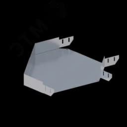 Лоток монтажный угловой 90 горизонтальный ЛУ90Г.500.65.728.2.1