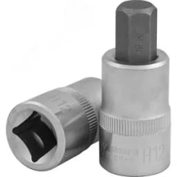 Насадка торцевая 1/2"DR с вставкой-битой шестигранной, H12, 55 мм Jonnesway