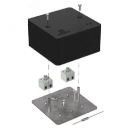 Коробка огнестойкая для о/п 40-0310-FR2.5-8 Е15-Е120 RAL9005 150х110х70 (6 шт/кор)