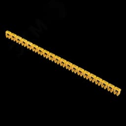 Маркер открытого типа KE 4-6мм2 символ "S" (200шт/упак) IEK